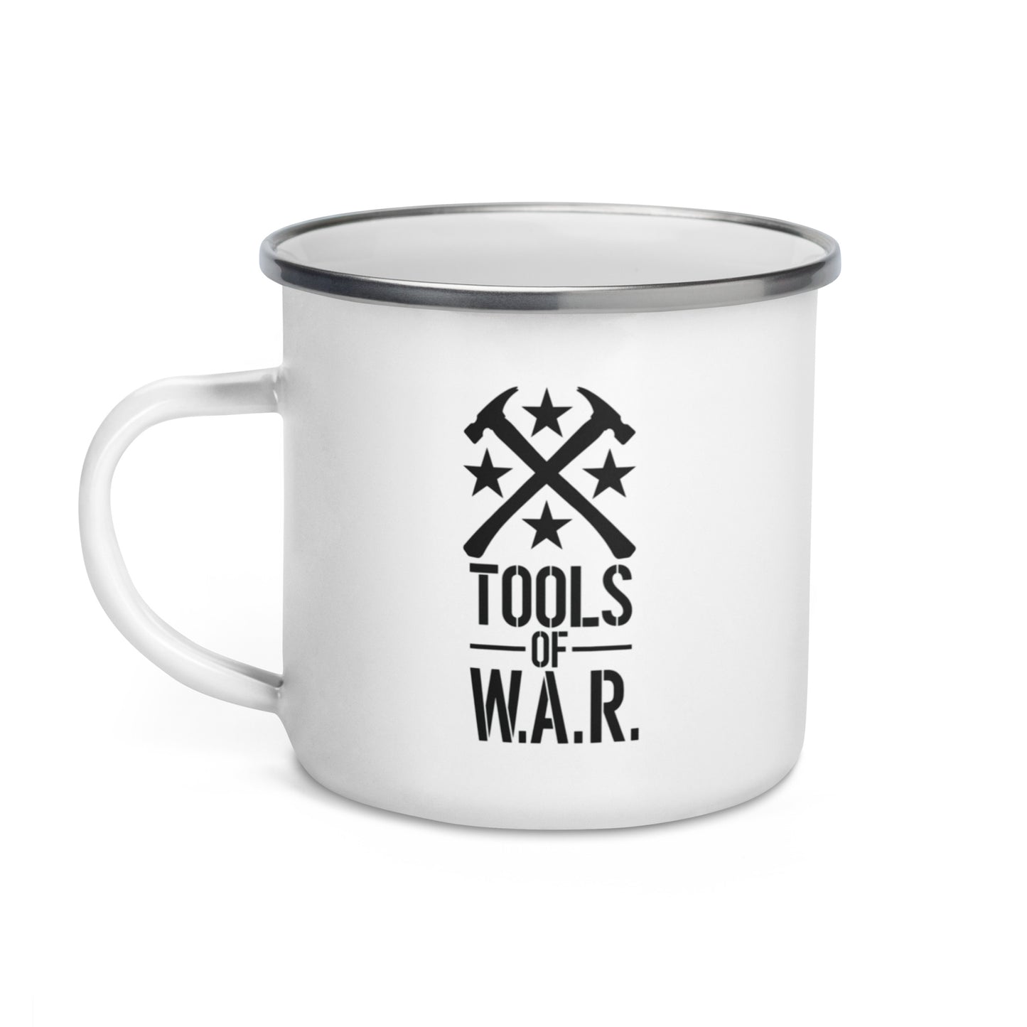 Tools Of W.A.R. Enamel Mug