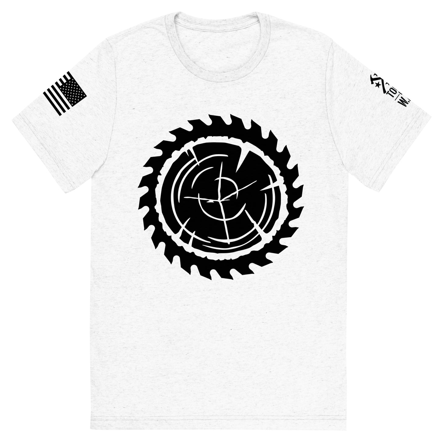 Wood Grain Saw Blade t-shirt