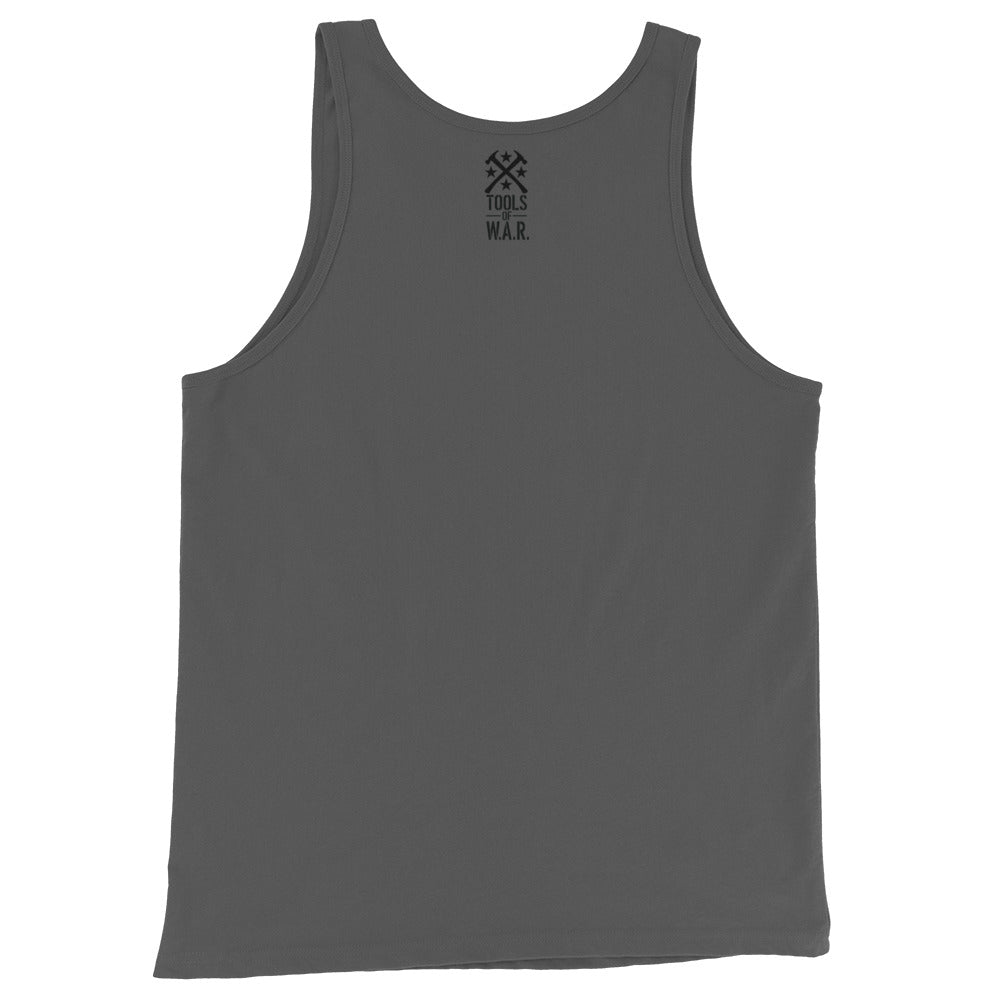 American Flag Saw Blade Tank Top