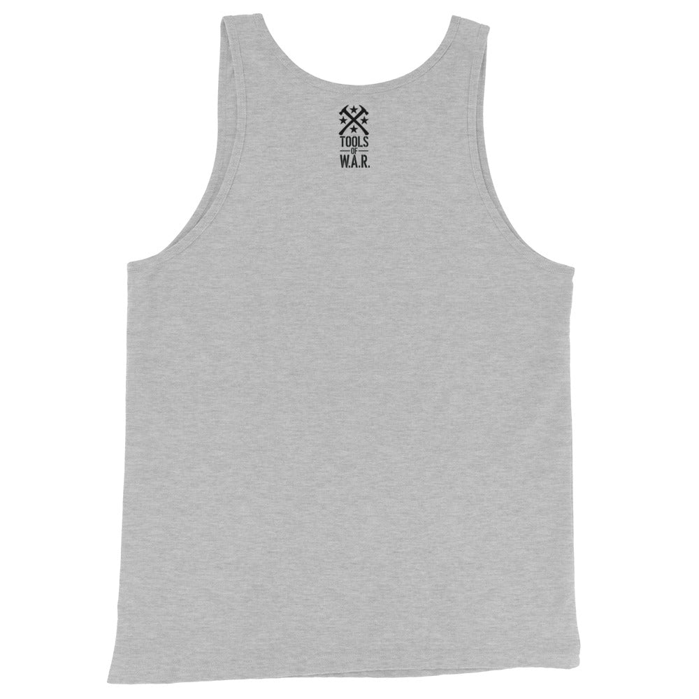 American Flag Saw Blade Tank Top