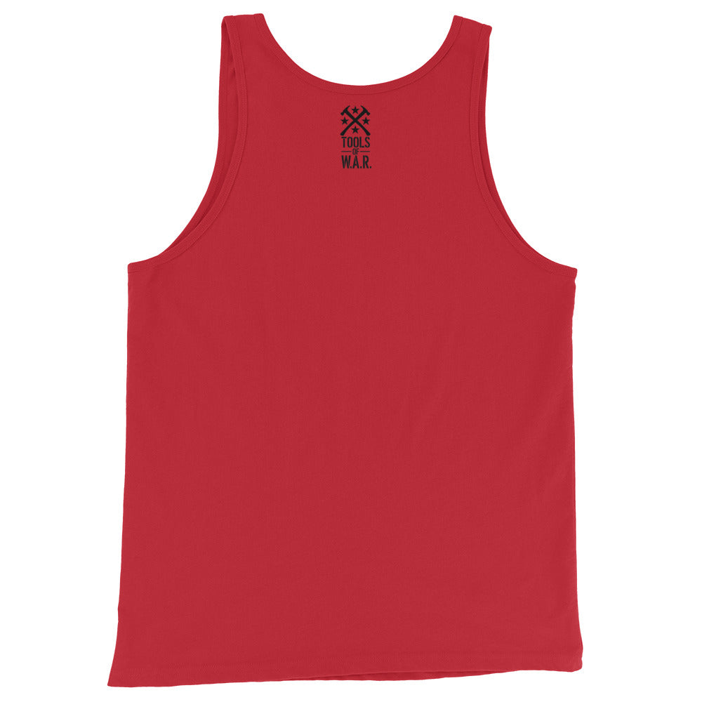 American Flag Saw Blade Tank Top