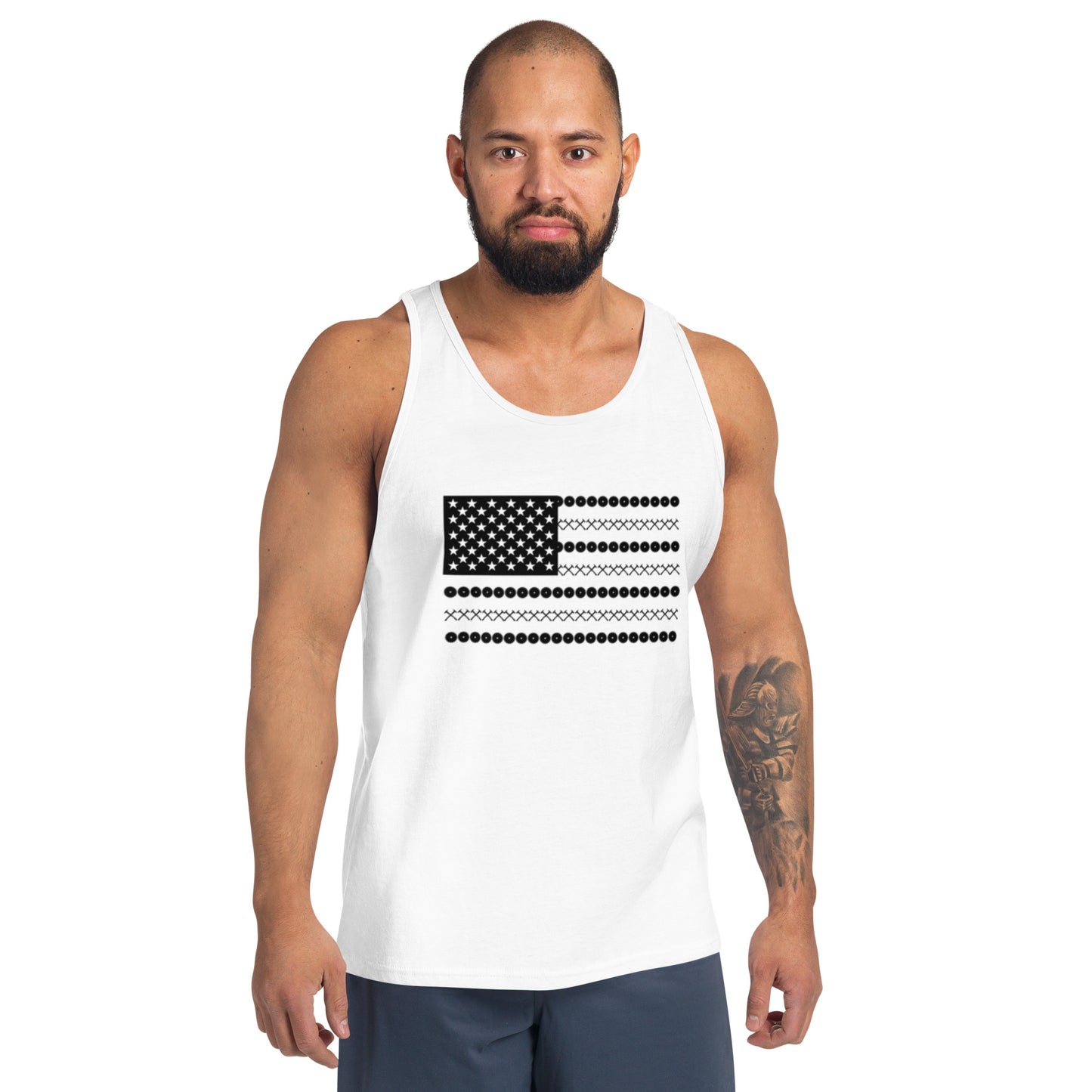 American Flag Tank Top